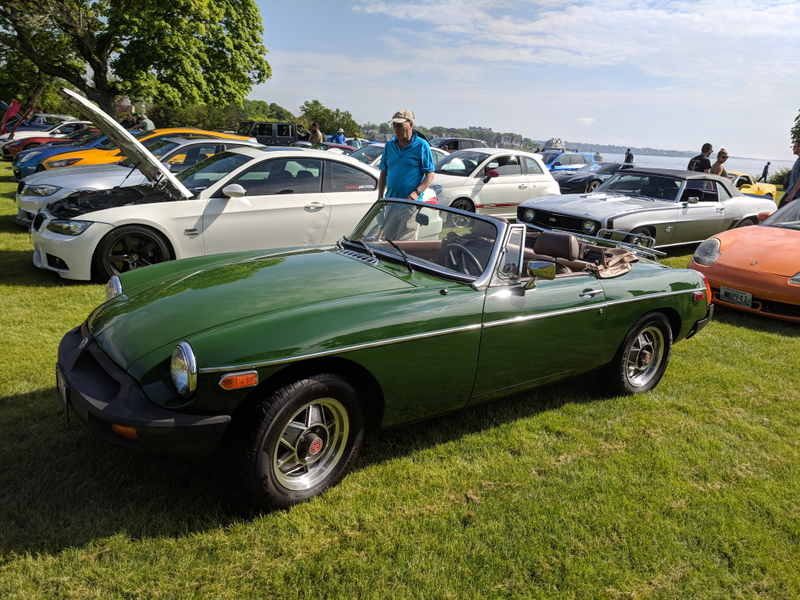 The best color MGB in my opinion.